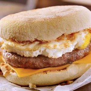 Build Your Own Breakfast Sandwich! Choice of Bread (biscuit, sourdough, english muffin, or croissant); Meat (bacon, sausage, ham, or beyond), Cheese (american, provolone, cheddar) and Egg Prep