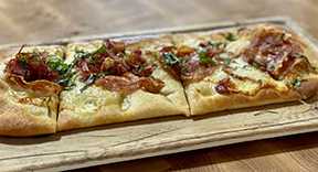 evoo, proscutto, capicola, soppressata, provolone, parmesan, fresh herbs